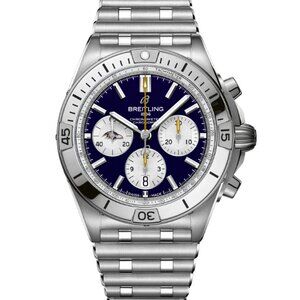 Breitling Chronomat B01 42 Baltimore Ravens Edition - Stainless Steel